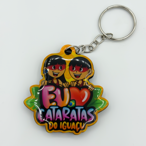 Chaveiro Metal Coração Logo