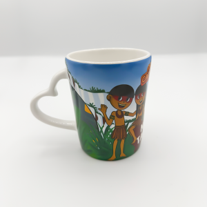 Caneca Asa Coração Branca